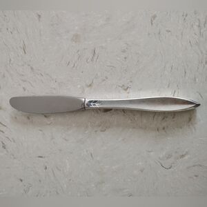 Gorham Gossamer Sterling Silver Butter Spreader Hollow Handle 7" Vintage